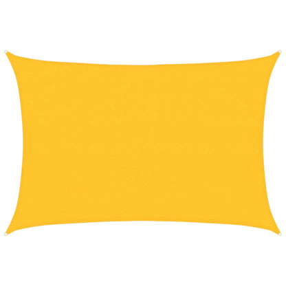 Vela Parasole 160 g/m² Rettangolare Giallo 4x5 m in HDPE | homemem39