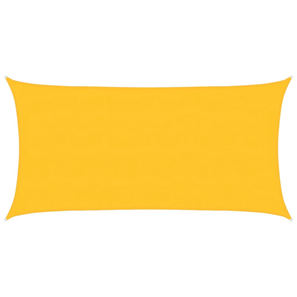 Vela Parasole 160 g/m² Rettangolare Giallo 4x7 m in HDPE | homemem39