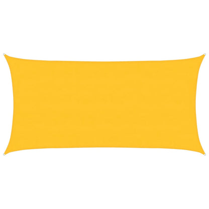 Vela Parasole 160 g/m² Rettangolare Giallo 4x7 m in HDPE | homemem39