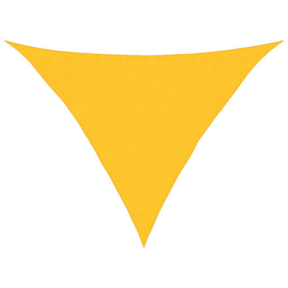 Vela Parasole 160 g/m² Gialla 3,5x3,5x4,9 m in HDPE