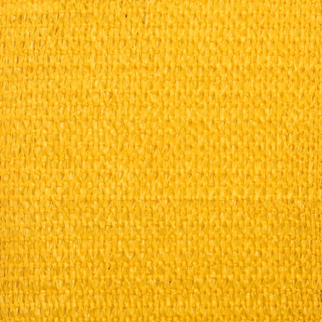 Vela Parasole 160 g/m² Trapezio Giallo 4/5x3 m in HDPE | homemem39