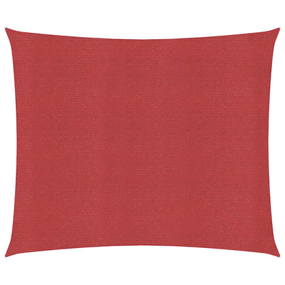 Vela Parasole 160 g/m² Rossa 4x4 m in HDPE