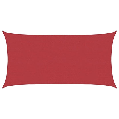 Vela Parasole 160 g/m² Rossa 2x4 m in HDPE - homemem39