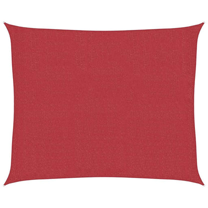 Vela Parasole 160 g/m² Rossa 2,5x3 m in HDPE