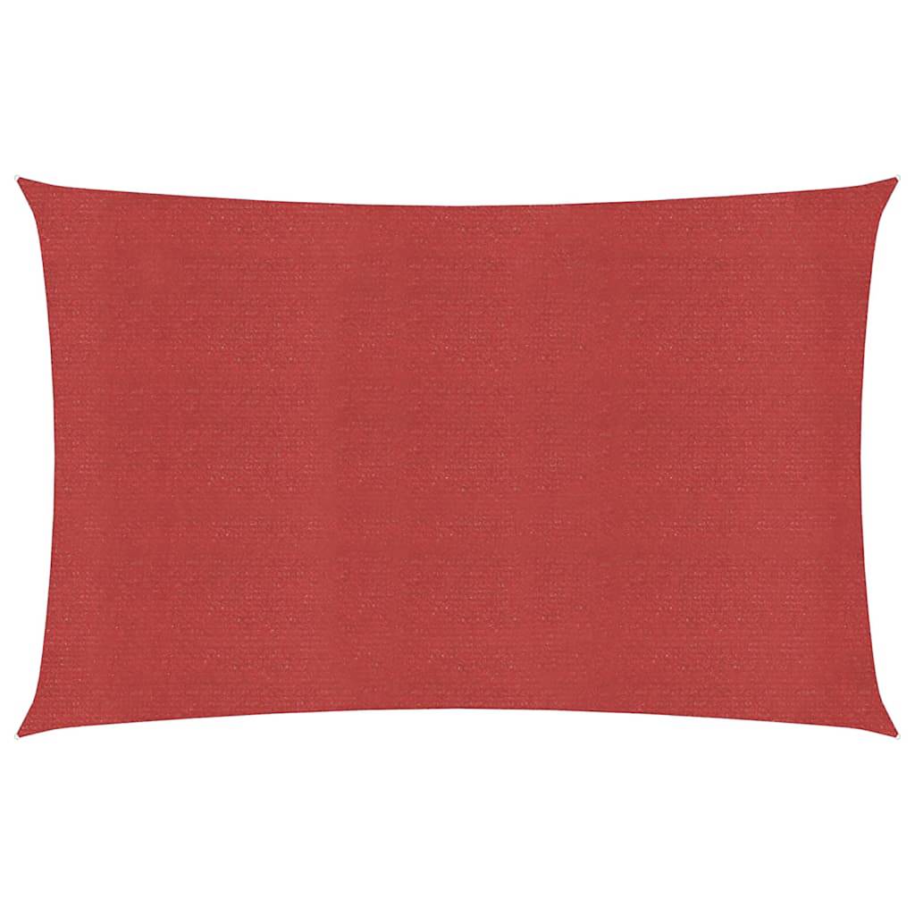 Vela Parasole 160 g/m² Rossa 2,5x5 m in HDPE | homemem39