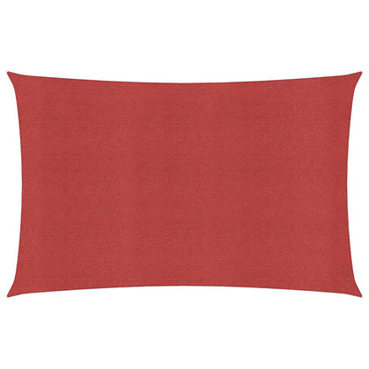 Vela Parasole 160 g/m² Rossa 2,5x5 m in HDPE | homemem39