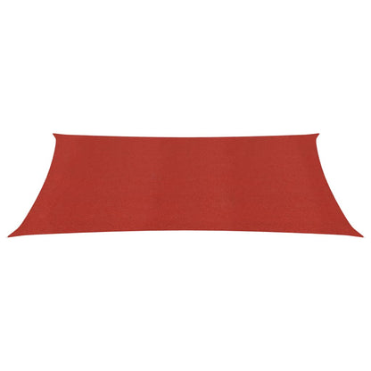 Vela Parasole 160 g/m² Rossa 2,5x5 m in HDPE