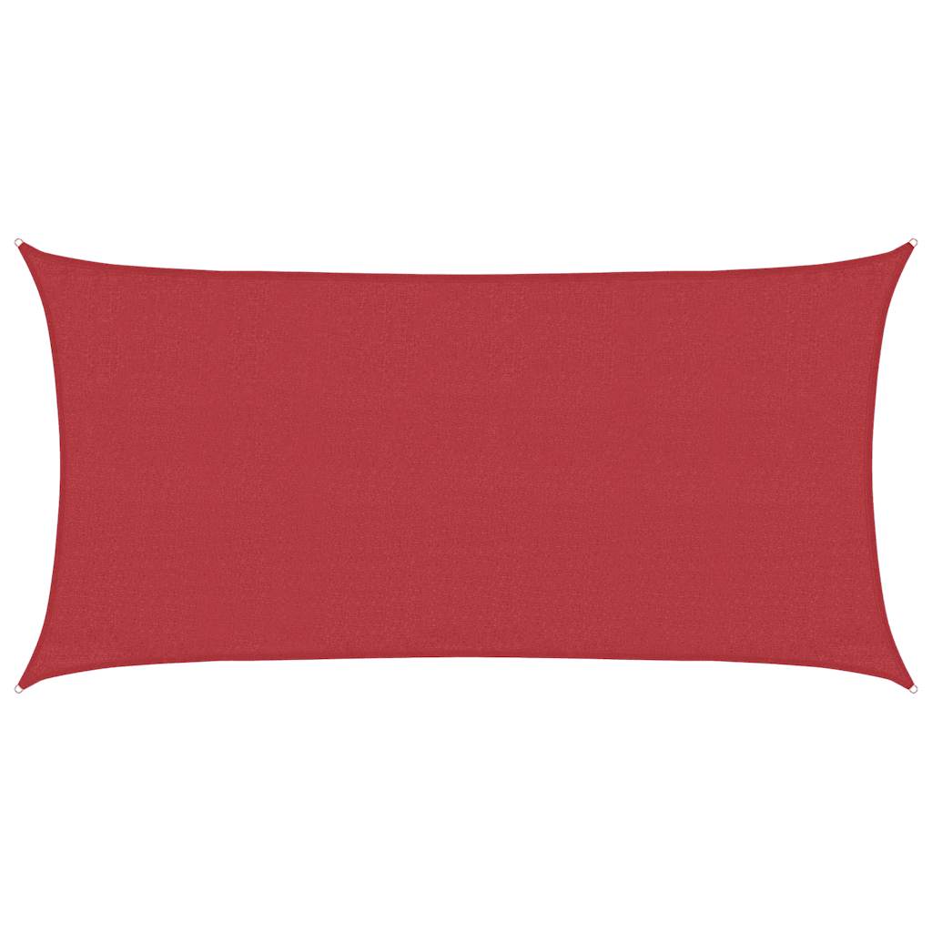 Vela Parasole 160 g/m² Rossa 3x6 m in HDPE | homemem39