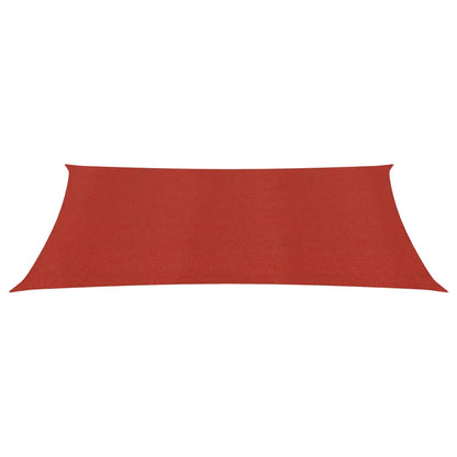 Vela Parasole 160 g/m² Rosso 5x7 m in HDPE