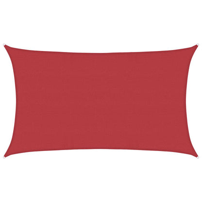 Vela Parasole 160 g/m² Rossa 5x8 m in HDPE