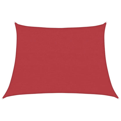 Vela Parasole 160 g/m² Rossa 4/5x3 m in HDPE - homemem39