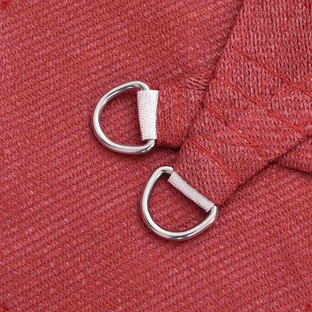 Vela Parasole 160 g/m² Rossa 4/5x3 m in HDPE - homemem39