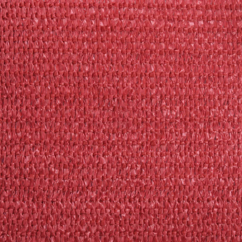 Vela Parasole 160 g/m² Rossa 4/5x3 m in HDPE - homemem39