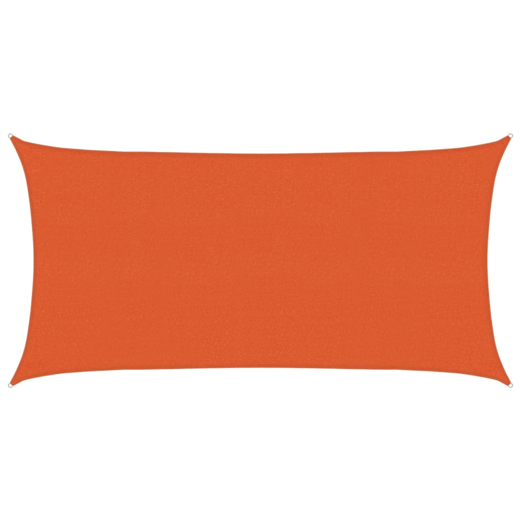 Vela Parasole 160 g/m² Arancione 2x3,5 m in HDPE | homemem39