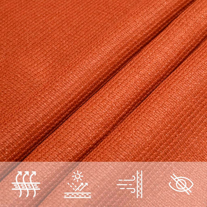 Vela Parasole 160 g/m² Arancione 2x3,5 m in HDPE | homemem39
