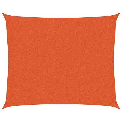 Vela Parasole 160 g/m² Arancione 2,5x3 m in HDPE | homemem39