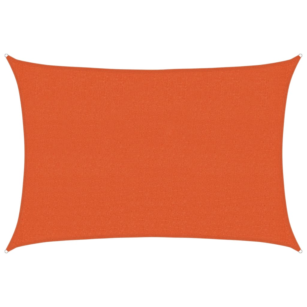 Vela Parasole 160 g/m² Arancione 2,5x3,5 m in HDPE | homemem39