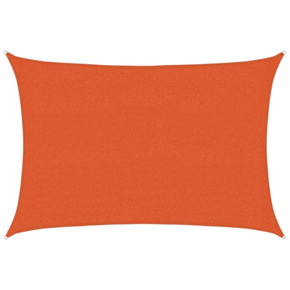 Vela Parasole 160 g/m² Arancione 2,5x3,5 m in HDPE | homemem39