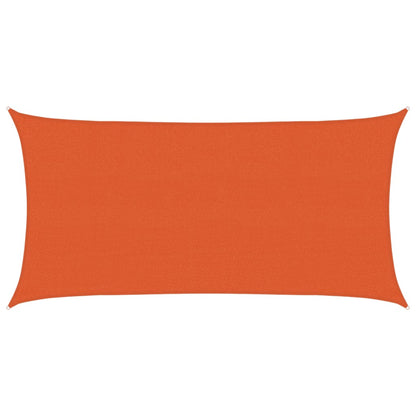 Vela Parasole 160 g/m² Arancione 2,5x4,5 m in HDPE