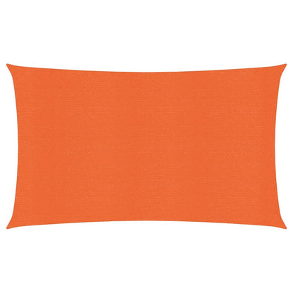 Vela Parasole 160 g/m² Rettangolare Arancione 4x7 m in HDPE