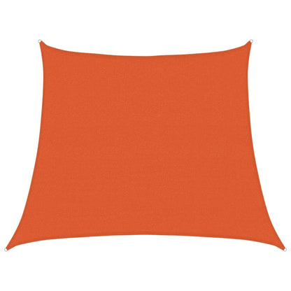 Vela Parasole 160 g/m² Trapezio Arancione 3/4x3 m in HDPE