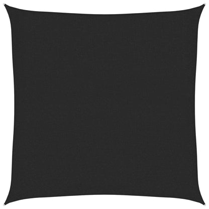 Vela Parasole 160 g/m² Nera 3,6x3,6 m in HDPE - homemem39