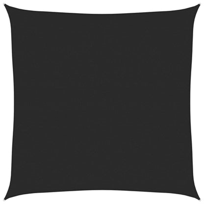 Vela Parasole 160 g/m² Nera 4,5x4,5 m in HDPE