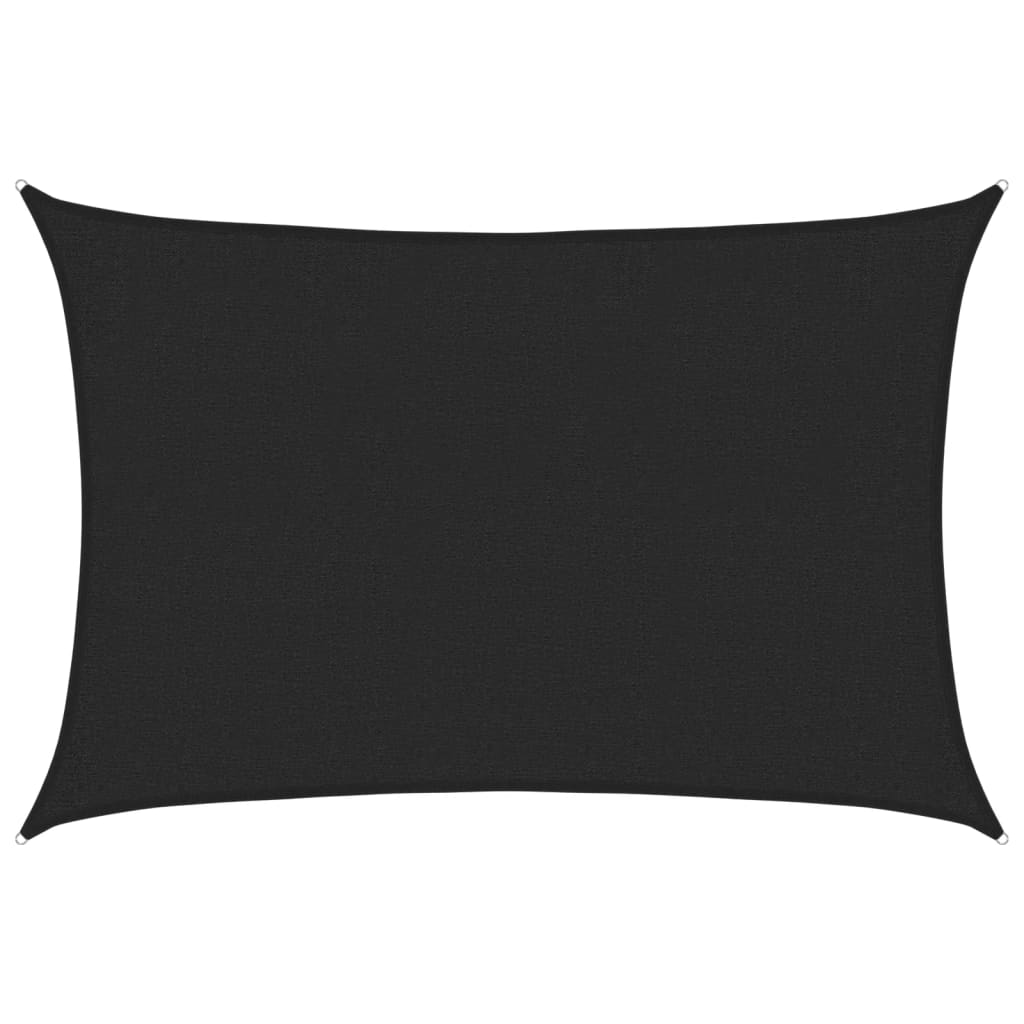 Vela Parasole 160 g/m² Nera 2x3 m in HDPE | homemem39