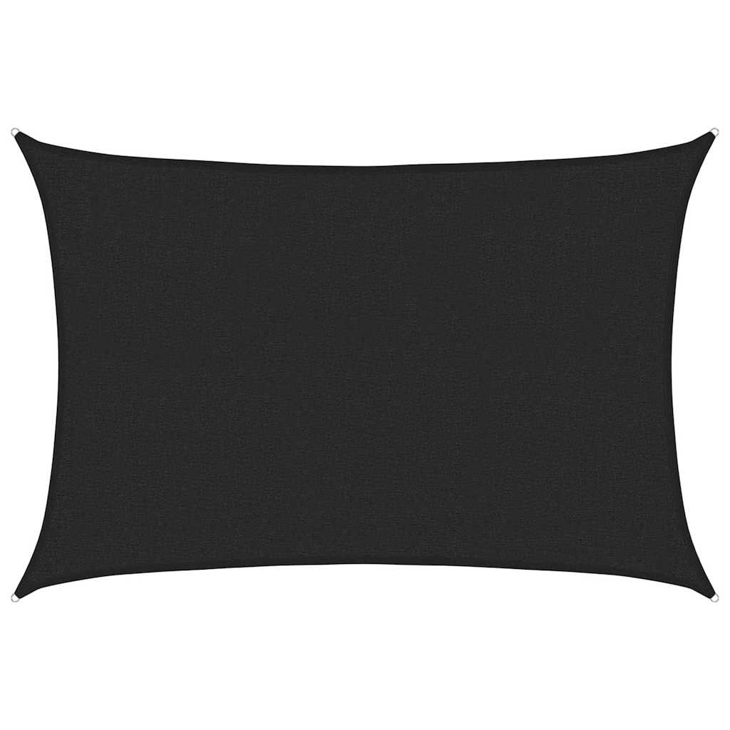 Vela Parasole 160 g/m² Nera 2x3 m in HDPE
