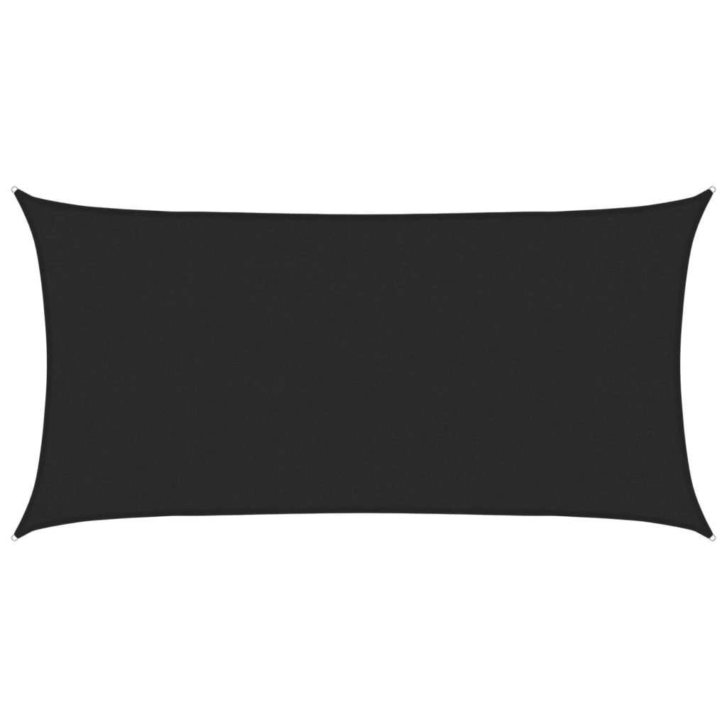 Vela Parasole 160 g/m² Nera 2x4 m in HDPE - homemem39