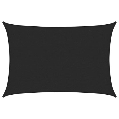 Vela Parasole 160 g/m² Nera 2,5x4 m in HDPE - homemem39