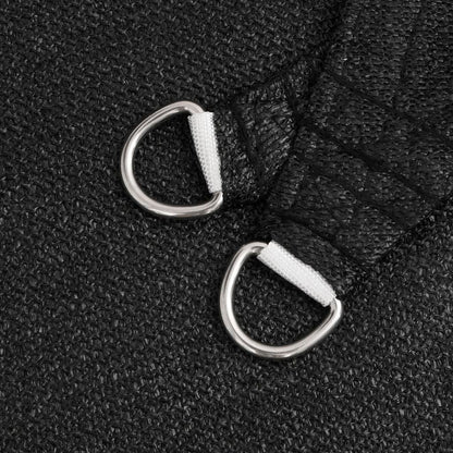 Vela Parasole 160 g/m² Nera 2,5x4 m in HDPE - homemem39