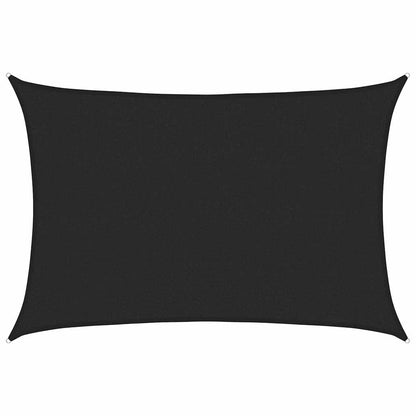 Vela Parasole 160 g/m² Nera 3x4 m in HDPE