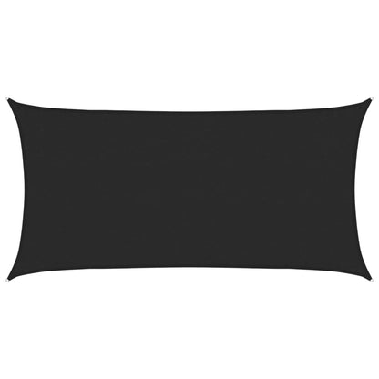 Vela Parasole 160 g/m² Nera 3x6 m in HDPE
