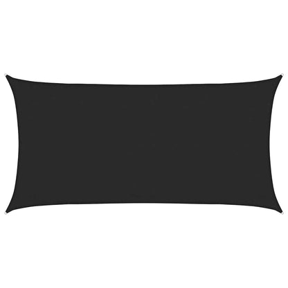 Vela Parasole 160 g/m² Nera 3x6 m in HDPE