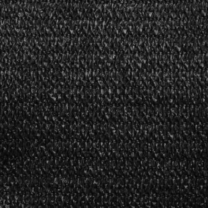 Vela Parasole 160 g/m² Nera 3x6 m in HDPE | homemem39