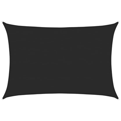 Vela Parasole 160 g/m² Nera 5x7 m in HDPE | homemem39