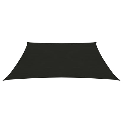 Vela Parasole 160 g/m² Nera 3/4x2 m in HDPE