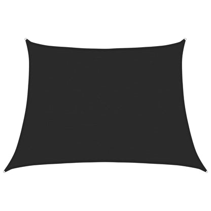 Vela Parasole 160 g/m² Nera 4/5x3 m in HDPE