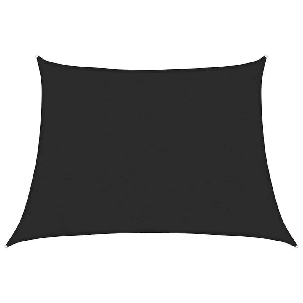 Vela Parasole 160 g/m² Nera 4/5x3 m in HDPE