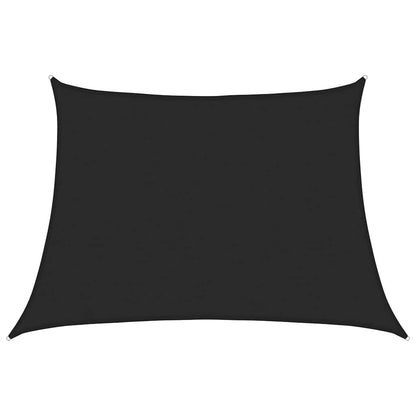 Vela Parasole 160 g/m² Nera 4/5x3 m in HDPE