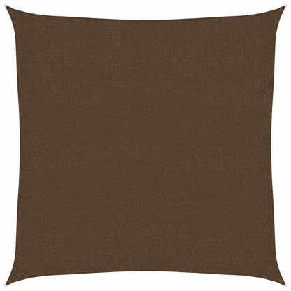 Vela Parasole 160 g/m² Marrone 3x3 m in HDPE