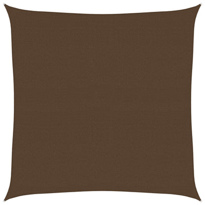 Vela Parasole 160 g/m² Marrone 7x7 m in HDPE | homemem39
