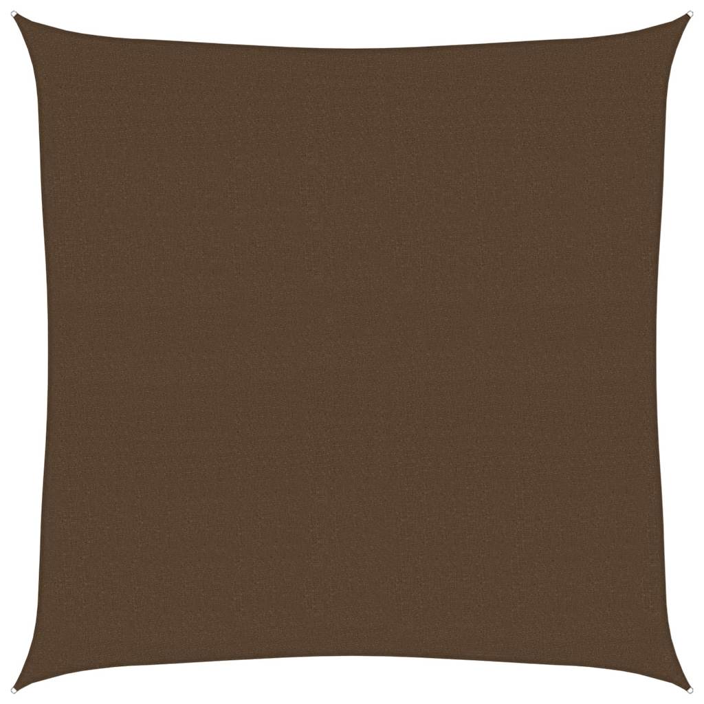 Vela Parasole 160 g/m² Marrone 7x7 m in HDPE