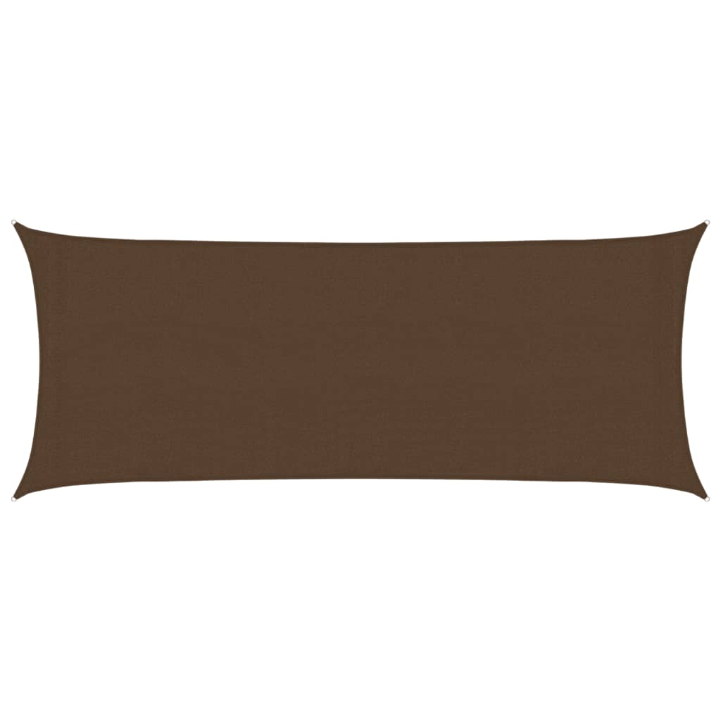 Vela Parasole 160 g/m² Marrone 2x4,5 m in HDPE | homemem39