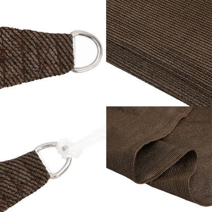 Vela Parasole 160 g/m² Marrone 2x4,5 m in HDPE | homemem39