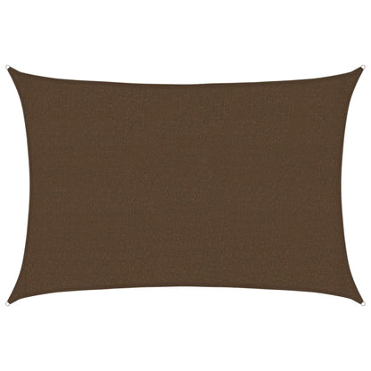 Vela Parasole 160 g/m² Marrone 2,5x3,5 m in HDPE