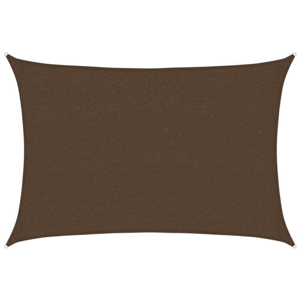 Vela Parasole 160 g/m² Marrone 2,5x4 m in HDPE