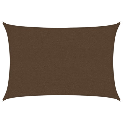Vela Parasole 160 g/m² Marrone 2,5x4 m in HDPE