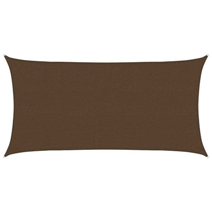 Vela Parasole 160 g/m² Marrone 2,5x4,5 m in HDPE